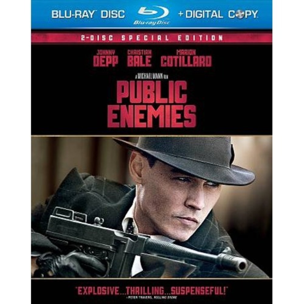 Public Enemies (Blu-ray Disc, 2009, 2-Disc Set, Special Edition; Includes...